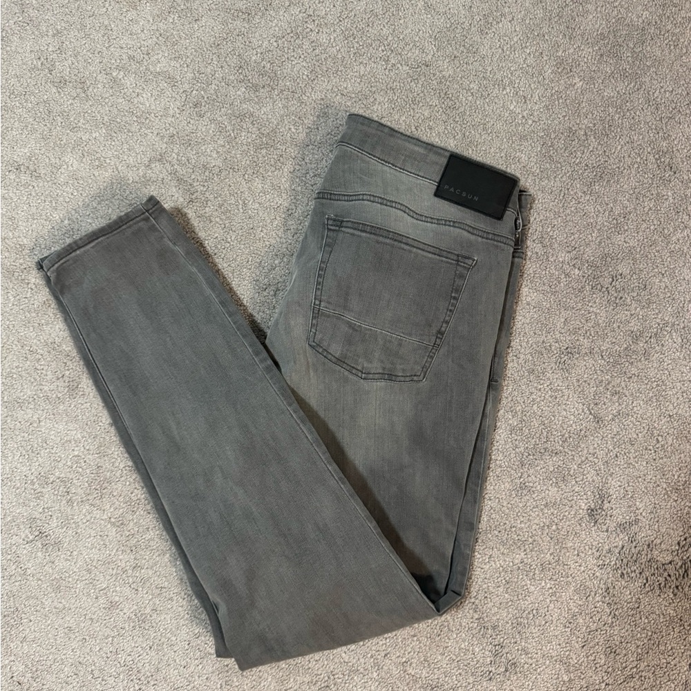 Pac Sun Gray Denim Jeans